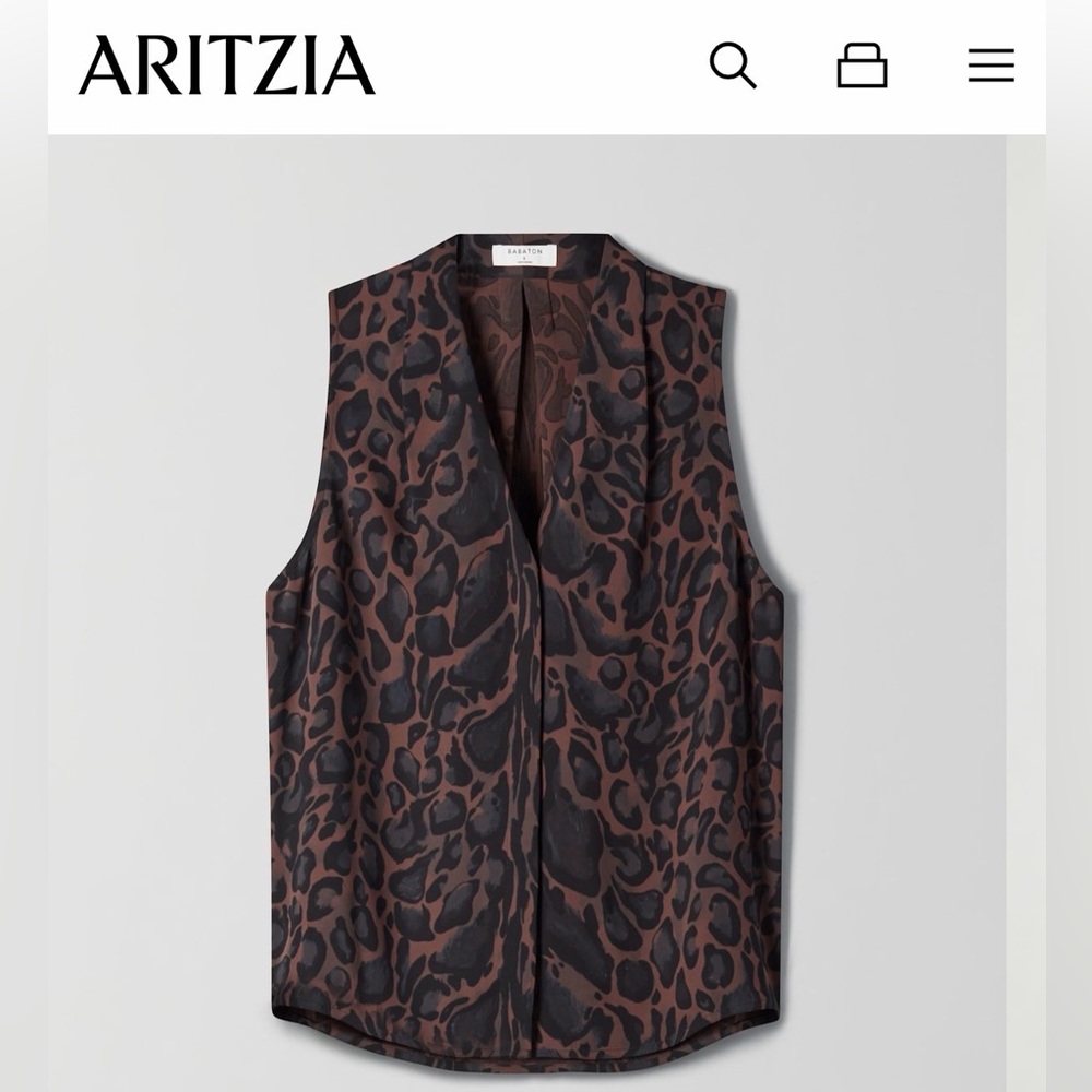 Babaton Sleeveless Power Blouse